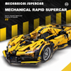 Mechanical Supercar Building Block Set (1:18 Scale Model)