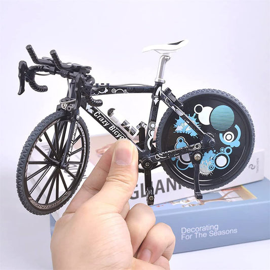 Diecast Alloy Time Trial Bike Model | Sports Inspired Miniature Bicycle Toy
