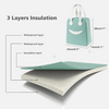 Large Insulated Thermal Smiley Lunch Bag