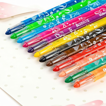 Twist & Color Rotating – 24 Shades Crayon Set