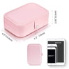 Compact Double Layer jewellery Box Organizer