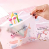 Unicorn Multipurpose Transparent Zipper Pouch