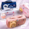 3D Squeeze Stylish Station Organizer Pouch with Handle