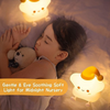 Soft Starry Glow Silicone LED Night Lamp