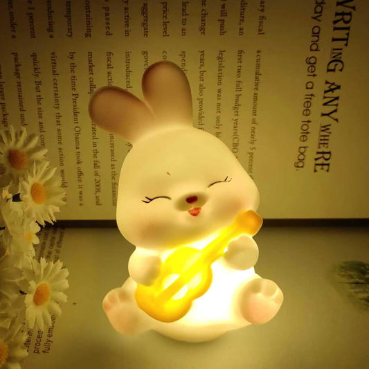 Guitar Bunny LED Night Light