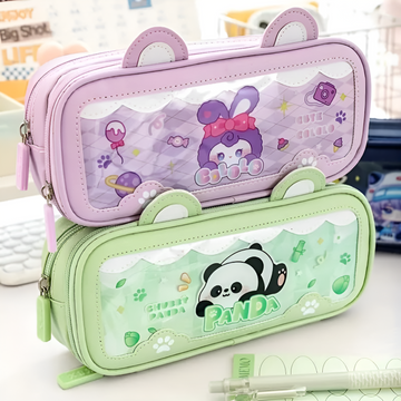 Multipurpose Magic! Double-Layer Pen-Pencil Pouch
