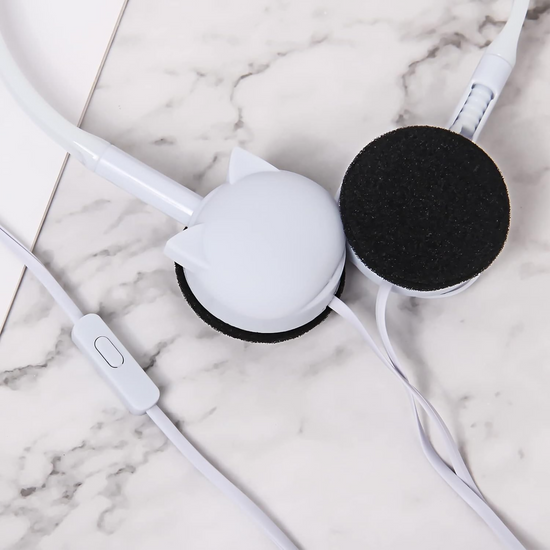 Cat ear headphones KN-3016 with extra bass and 3.5mm jack