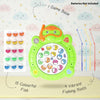 Kids Magnetic Fishing Game – Colorful Fish Rotating Board