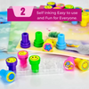 Cartoon Smiley Stamps - Set of 10