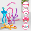 Telescopic Suction Cup Pop-Tube Giraffe Stress Relief Toy
