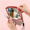 Chic Cartoon Character Silicone Travel Organizer Pouch