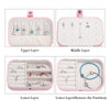 Compact Double Layer jewellery Box Organizer