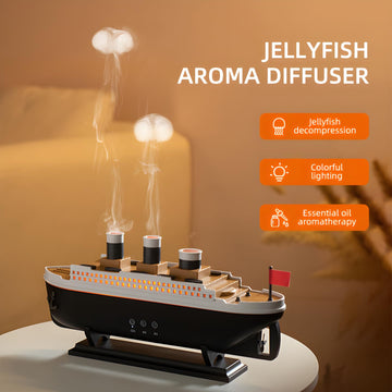 Jellyfish Aroma Diffuser: Soothing Fragrance & Humidity