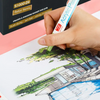 36-Color Acrylic Paint Coloring Marker Set