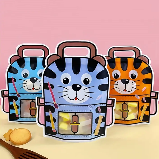 Tiger Candy Zipper Pouch
