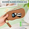 Chic Cartoon Character Silicone Eyeglass Case