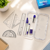 7-Piece Geometry Box Set | Practical School Stationery Return Gift