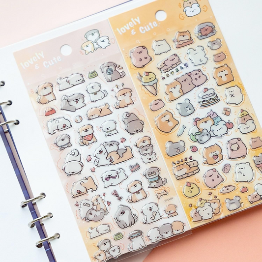 Wild & Cute Animal Stickers – Bring Your World to Life!