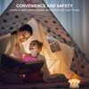 Soft Starry Glow Silicone LED Night Lamp