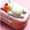 3D Squeeze Animal EVA Pencil Case – Hard, Durable & Spacious