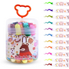 24 Colors Bear Washable Watercolor Pens - Easy Wash Art Markers