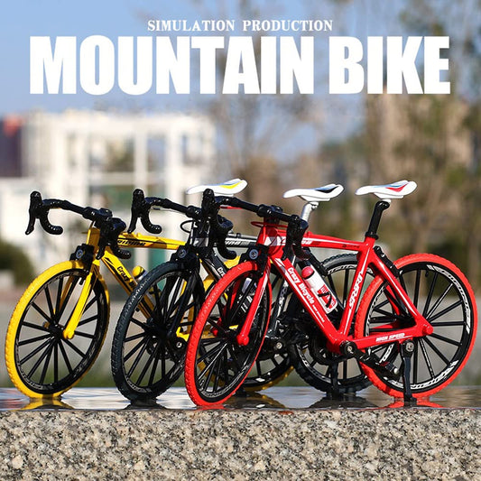 Alloy Diecast Bicycle Model | Race-Inspired Modern Desk & Home Decor | Toy