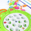 Kids Magnetic Fishing Game – Colorful Fish Rotating Board