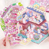 Miniature Worlds DIY Sticker Book | Kids DIY Craft Activity