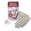 Double Six Color Dot Dominoes Set
