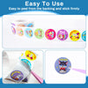 Animal Theme Sticker Roll - 500 Stickers