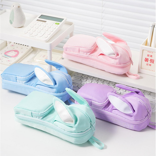 3D Big Ear Bunny Pouch - Perfect for Kids & Teens