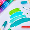 24-Color Acrylic Paint Marker Set - Versatile & Vibrant