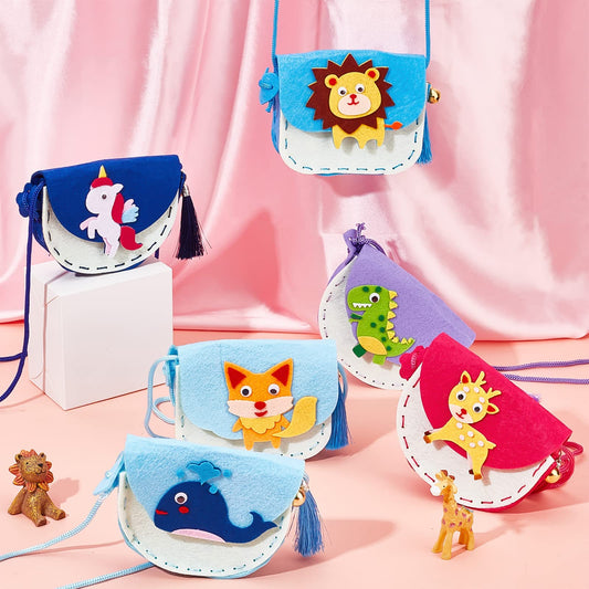 DIY Kids Sewing Kit, Handbag – Stitch Your Own Mini Bag