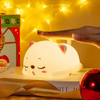 Snoring Cat Soft Silicone Night Light