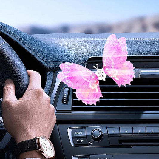Fluttering Butterfly for Your Car Dash!