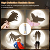 Decorative LED Moon Lighthouse Lamp with Motion Sensor & Bluetooth Speaker