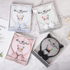 Love Cat wired headphones with cute cat ears on headband