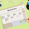 Spiral Weekly Planner & To-Do List Pad
