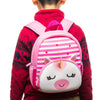 Cute 3D Striped Animal Toddler School Bag