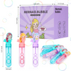 Mermaid Bubble Wands for Kids - Under the Sea Party Favors