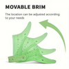 Trendy Open Top Sun Protection Hat for Beach & Travel