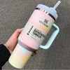 Marble-Inspired Stanley 40 oz Quencher H2.0 | Perfect for Work & Outdoors