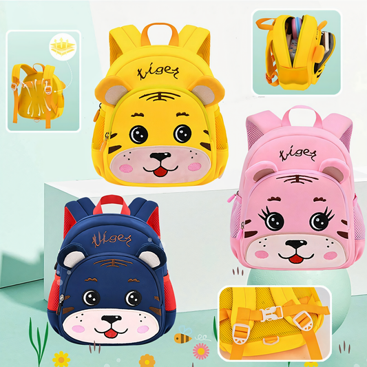 Cute Tiger Kids Durable School | Toddler Bag