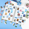 300pcs Stickers Set – Perfect for Scrapbooking, Journaling & DIY Crafts