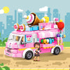 Ice Cream Car – 623 Pieces Food Truck Playset