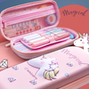 Stylish 3D EVA Unicorn Case – Perfect for School Supplies