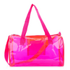 Transparent Jelly Duffle Bag | Waterproof PVC Travel & Gym Tote