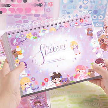 Aesthetic Planner & Journal Sticker Book - 50 Sheets