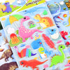 Cute & Crazy Dino Fluffy Stickers