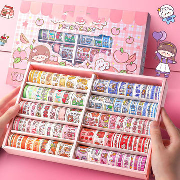 Ultimate Washi Tape Set– 100 Vibrant Rolls for DIY & Journaling